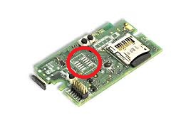 Space on PCB where soldering the JTAG connector